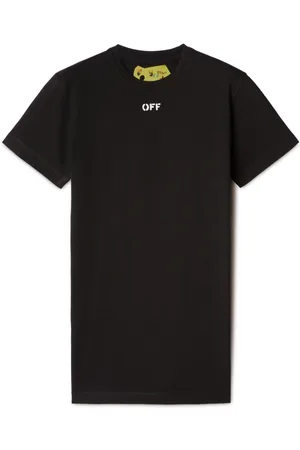 OFF-WHITE Off Stamp cotton T-shirt dress