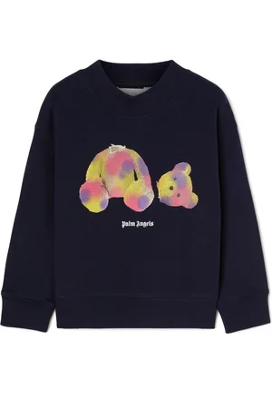 Palm Angels Logo-print cotton jumper