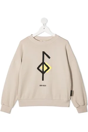 Le pandorine Graphic-print organic cotton sweatshirt