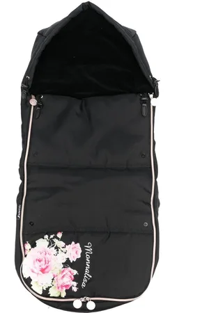 MONNALISA X Leclerc Baby floral-print thermal sleep bag