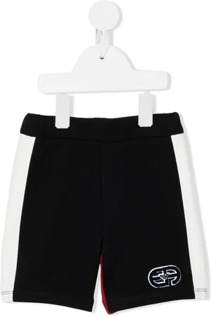 Emporio Armani Logo-embroidered shorts