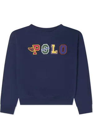 Ralph Lauren Appliqué-logo crew-neck sweatshirt