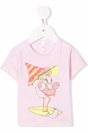 Billieblush Graphic-print short-sleeved T-shirt