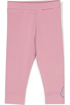 Moncler Logo-tag cotton leggings