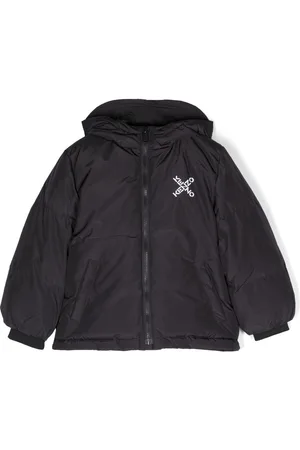 Kenzo Cross-logo padded jacket