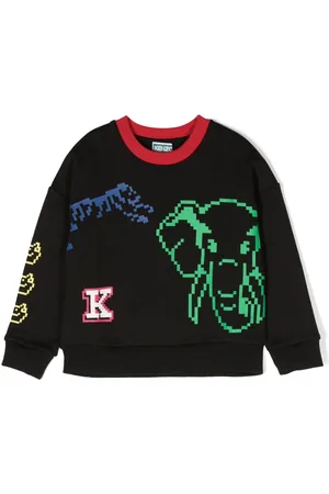 Kenzo Graphic-print cotton sweatshirt