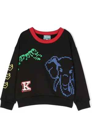 Kenzo Logo-print cotton sweatshirt