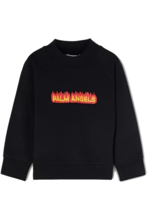 Palm Angels Flames logo-print sweatshirt