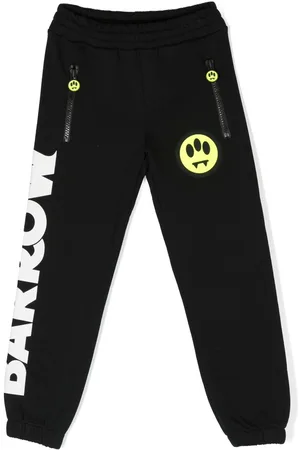BARROW Logo-print cotton track pants