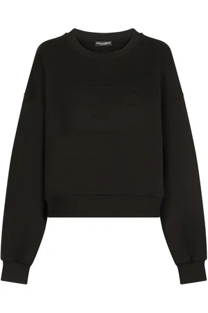 Dolce & Gabbana Logo-embossed cotton sweatshirt