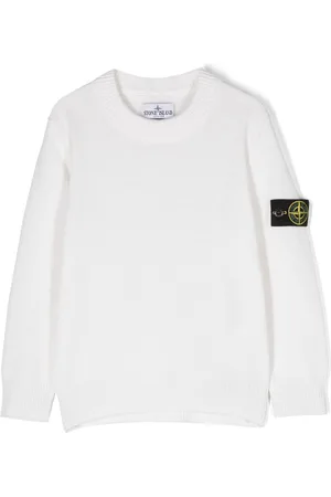 Stone Island Compass-badge crew-neck jumper