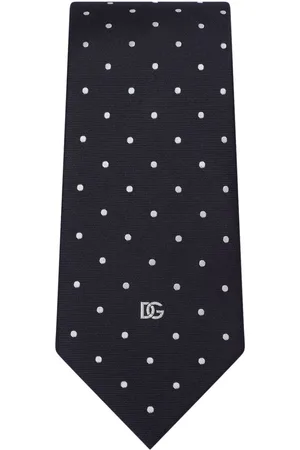 Dolce & Gabbana Polka dot-print silk tie