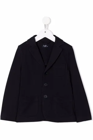 Il gufo Single-breasted cotton blazer