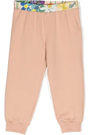 Roberto Cavalli Embroidered-logo cotton trackpants