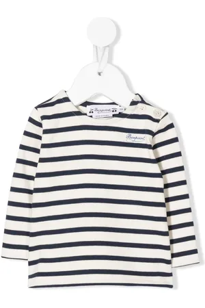 BONPOINT Embroidered-logo detail knit jumper