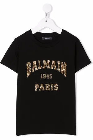 Balmain Logo-embellished cotton T-shirt