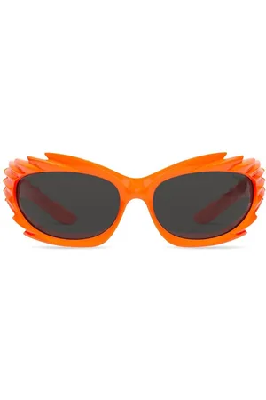 Balenciaga Spike rectangle-frame sunglasses