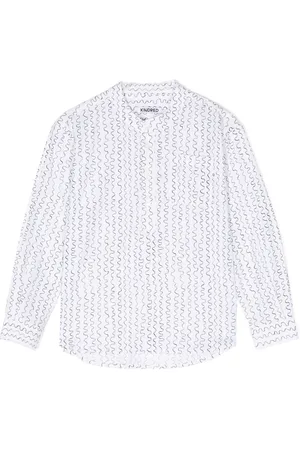 Kindred Wave-print long-sleeve shirt