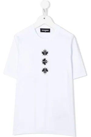 Dsquared2 Maple-leaf cotton T-shirt