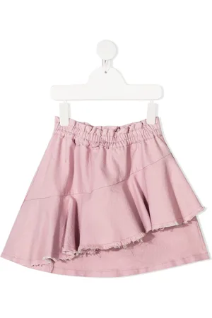 Le pandorine Destroyed draped skirt