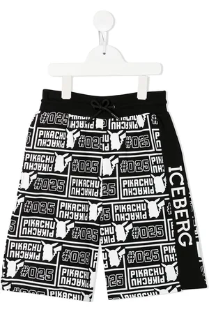 Iceberg Logo-print drawstring shorts