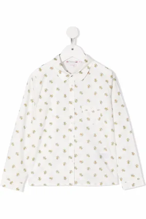 BONPOINT Pea organic cotton blouse
