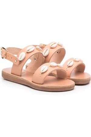 Ancient Greek Sandals Clio shell-detail open-toe sandals