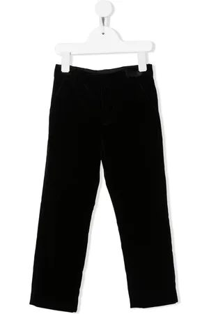 BONPOINT Straight-leg velvet trousers