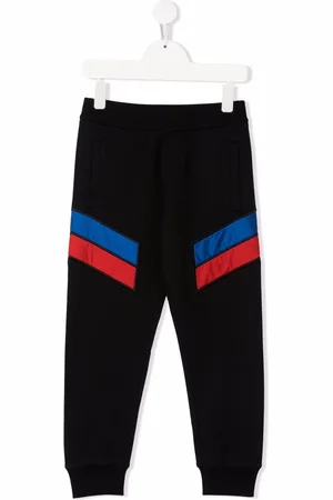 Moncler Panelled logo-patch joggers