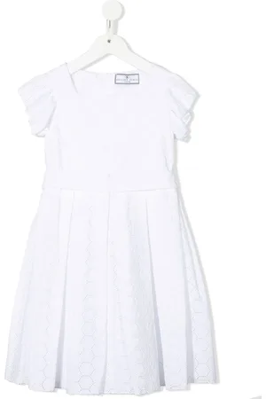 Philipp Plein Pleated short-sleeved dress