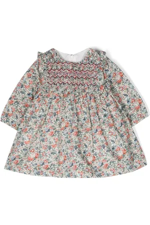 Tartine Et Chocolat Floral-print long-sleeve dress