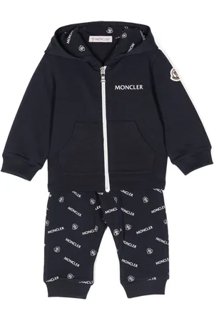 Moncler Logo-print cotton tracksuit set