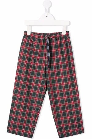 MC2 SAINT BARTH Tartan-check print trousers