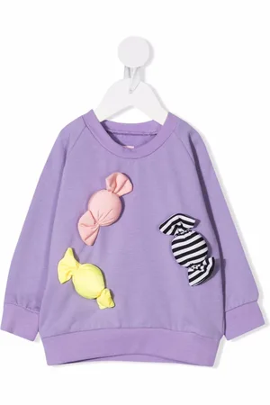 Wauw Capow by Bangbang Candy-appliquéd jersey sweatshirt