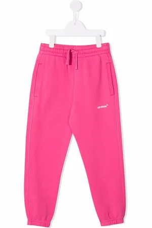 OFF-WHITE Logo-print drawstring tracksuit bottoms