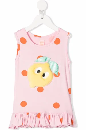 Wauw Capow by Bangbang Roberta Limone sleeveless dress
