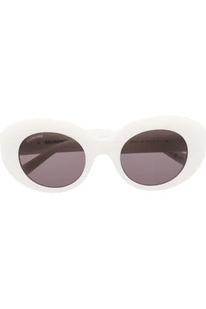 Balenciaga Oversized round-frame sunglasses