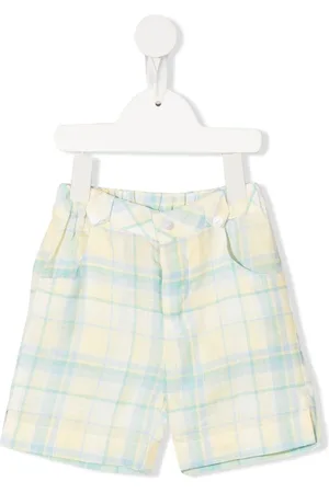 PATACHOU Plaid-check print shorts