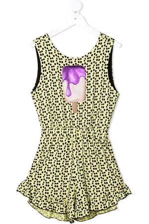Wauw Capow by Bangbang Columbia print playsuit