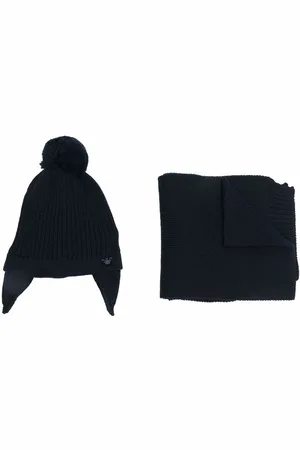 Emporio Armani Virgin wool-cotton blend set
