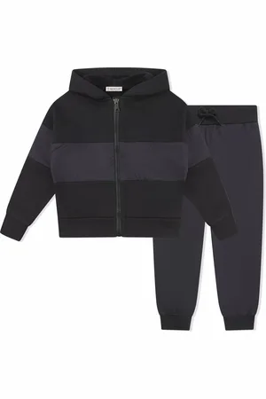 Moncler Colour-block logo tracksuit set