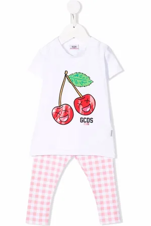 GCDS Logo-print tracksuit set