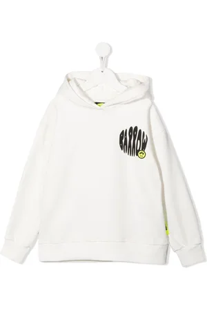 BARROW Logo-print cotton hoodie