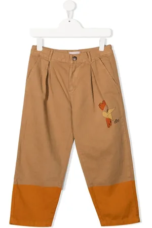 Bobo Choses Graphic-print straight trousers