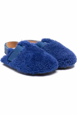 PèPè Slingback shearling slippers