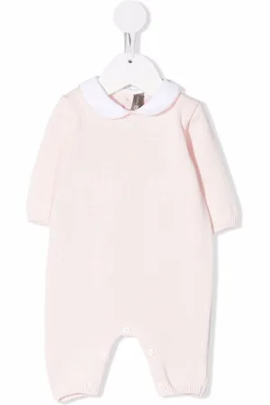 LITTLE BEAR Knitted cotton romper