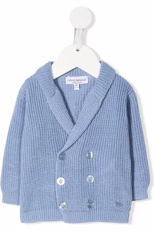 Emporio Armani TEEN double-breasted cardigan