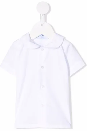 SIOLA Peter pan-collar cotton shirt