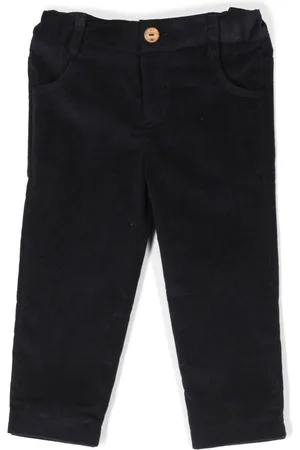 PAZ RODRIGUEZ Slim-cut corduroy trousers