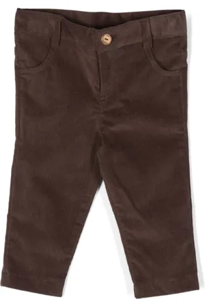 PAZ RODRIGUEZ Straight-leg corduroy trousers